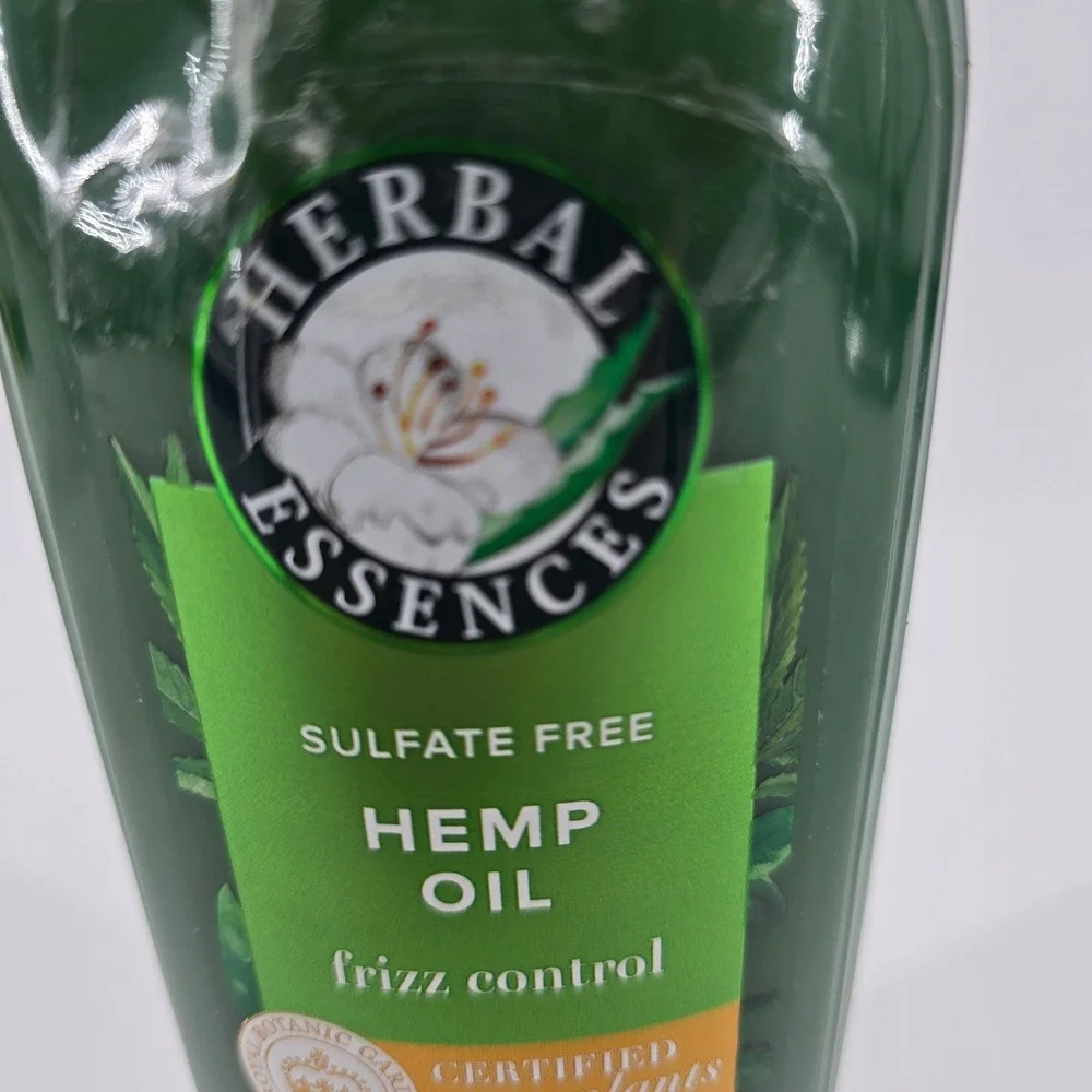 Herbal Essences Conditioner Hemp Oil Frizz Control Green 13.5oz New